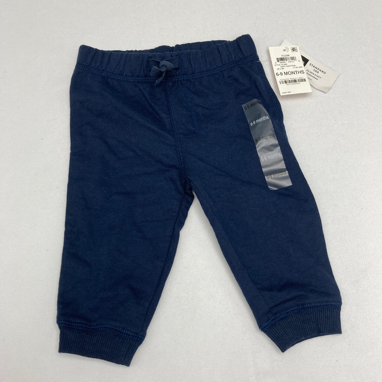 First Impressions Navy Joggers 6-9 mth