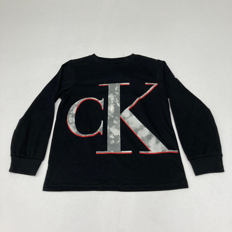 Calvin Klein Jeans Black Logo Long Sleeve 5 yr