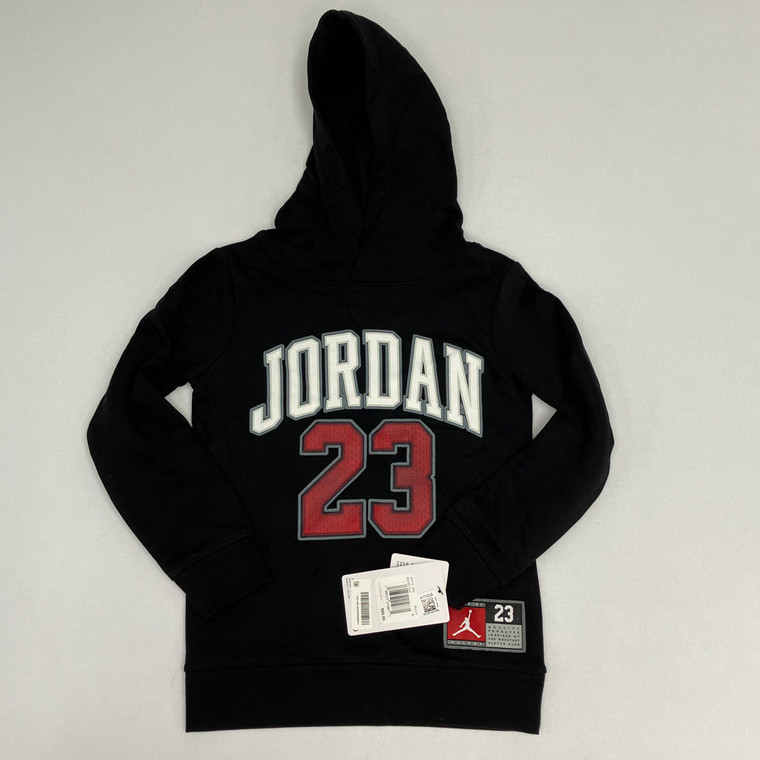Jordan Black Jersey Hoodie 5 Yr