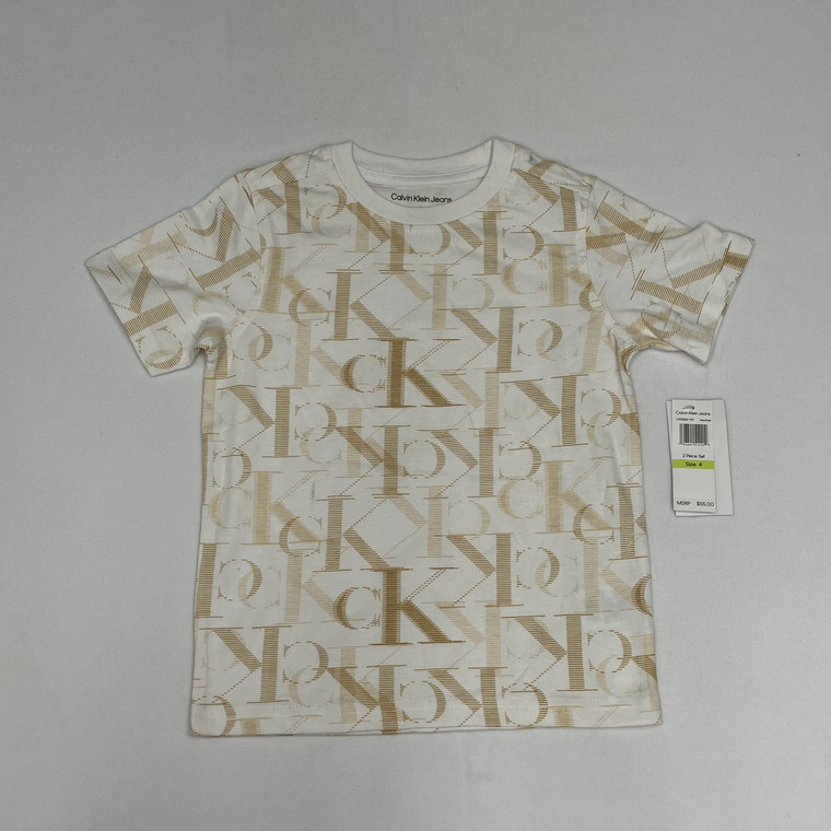 Calvin Klein White Tee 4 Yr