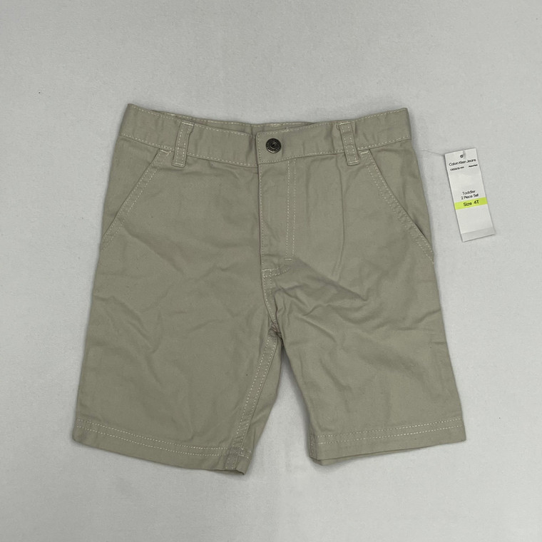 Calvin Klein MT Khaki Shorts 4T