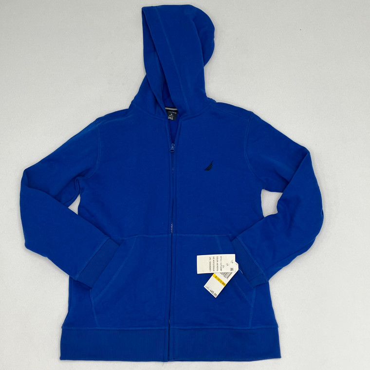 Nautica Blue Zipper Sweater M (10/12)