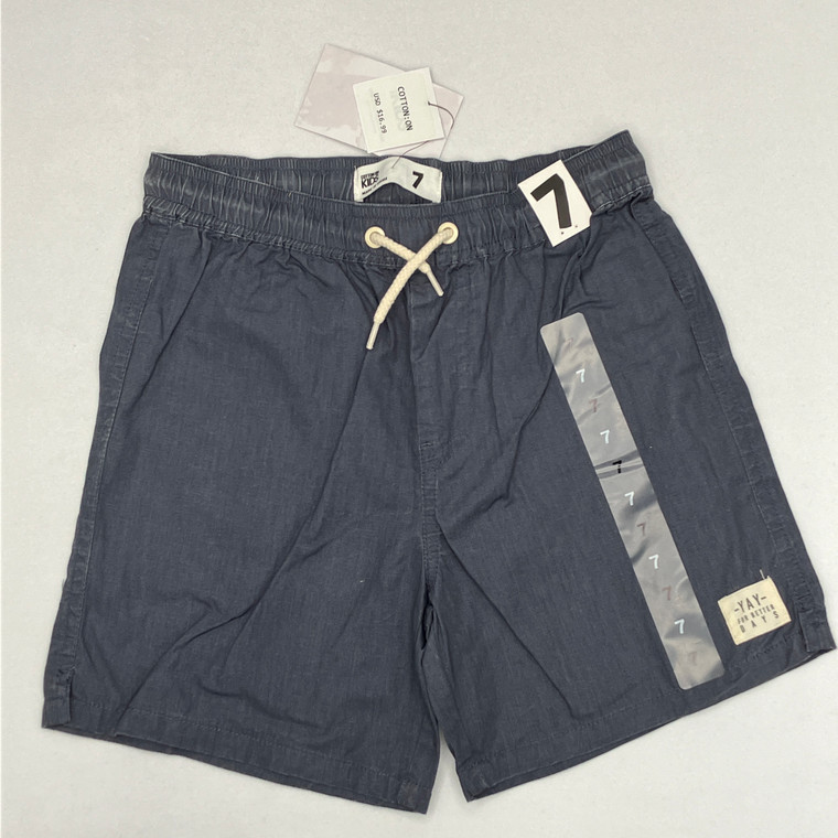 COTTON ON Gray Volly Board Shorts 7 YR