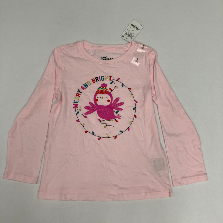 Epic Threads Merry and Bright Long Sleeve 6 YR