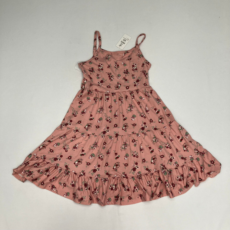 Beautees Pink Peony Dress 7 Yr