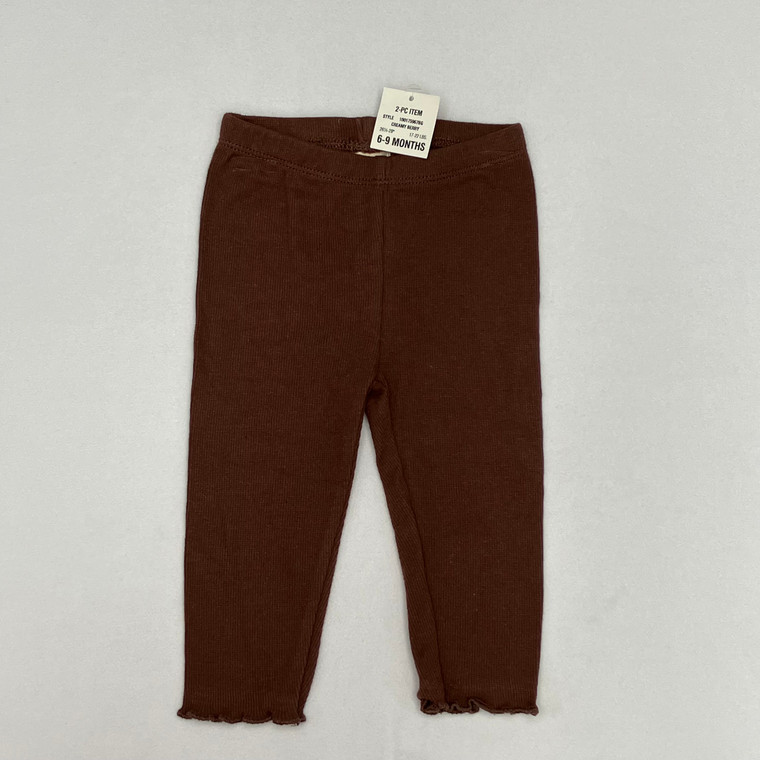 First Impressions Brown Leggings 6-9 mth