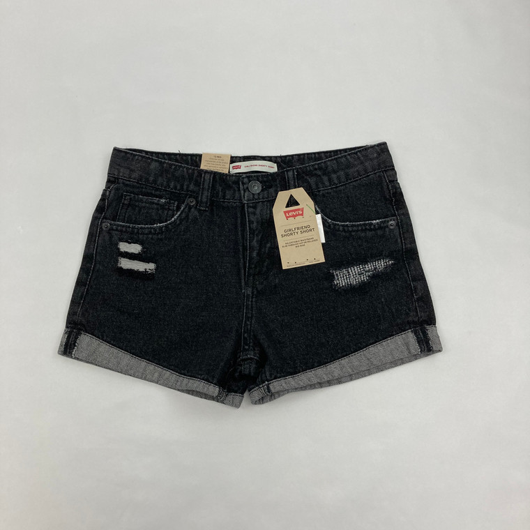 Folded Bottom Ripped Shorts 12 yr