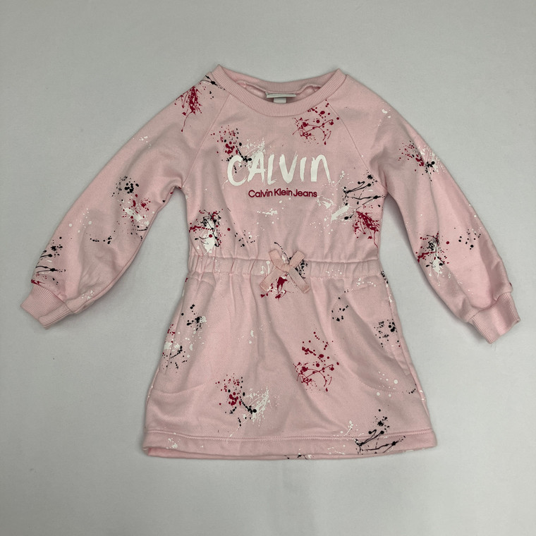 Calvin Klein Jeans Splatter Dress 2T