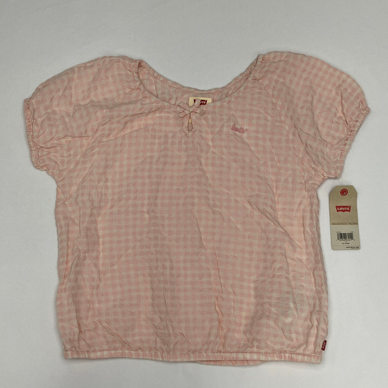 Levis Gingham Checkered Top XL