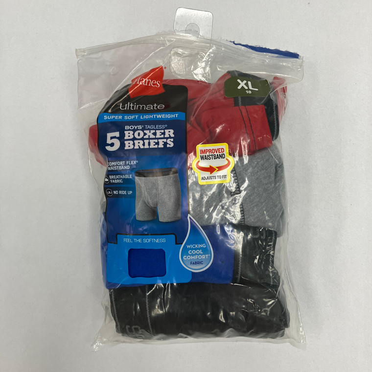 Hanes 4 pk Boxer Briefs XL