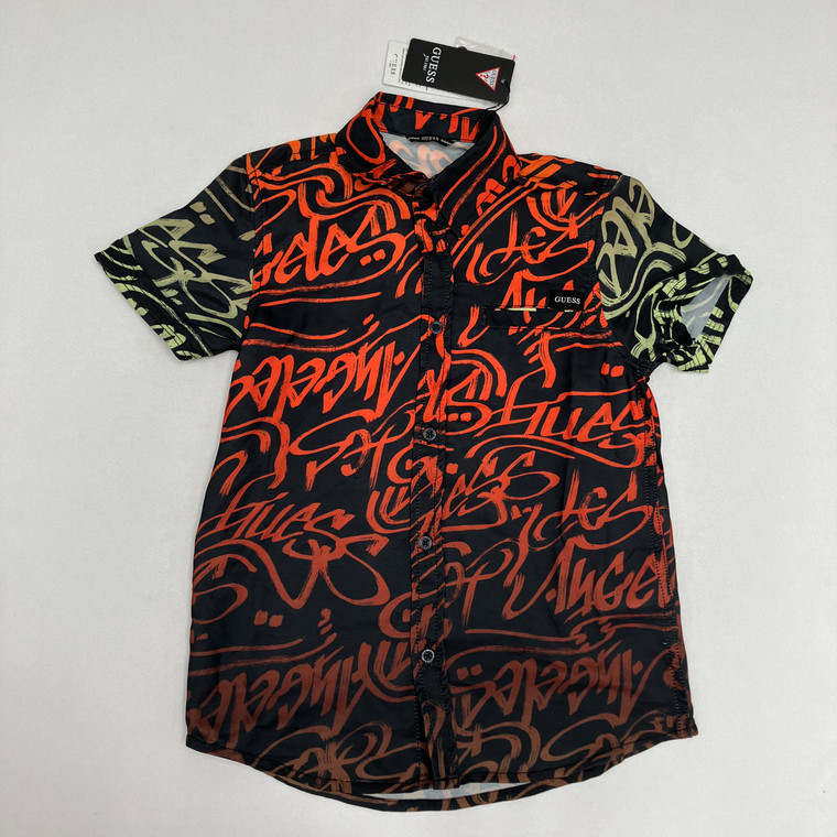 Guess Button-Up Shirt 8 YR