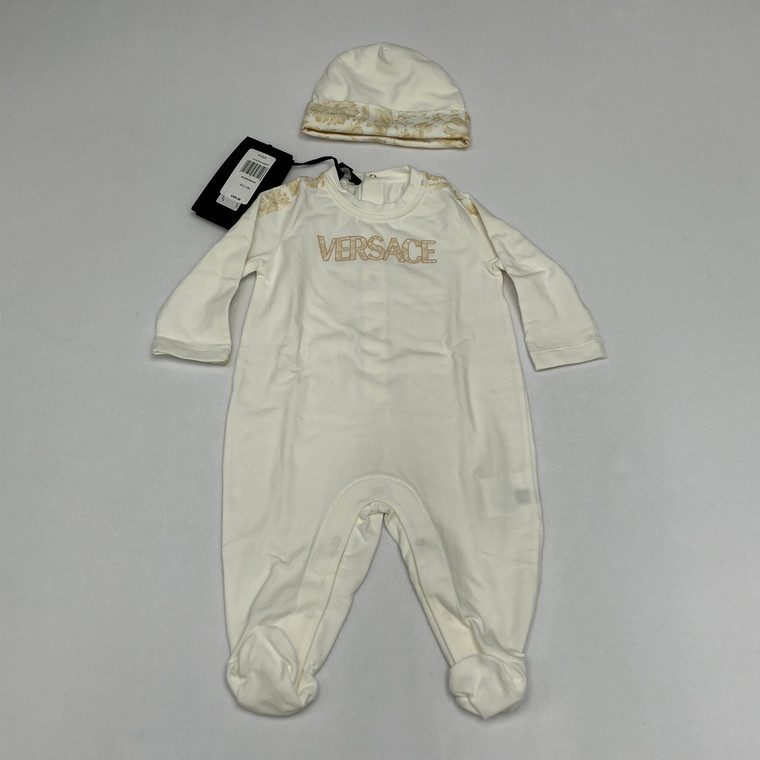 Versace Jersey + Barocco Unisex 2-Pc Set 3-6 mth