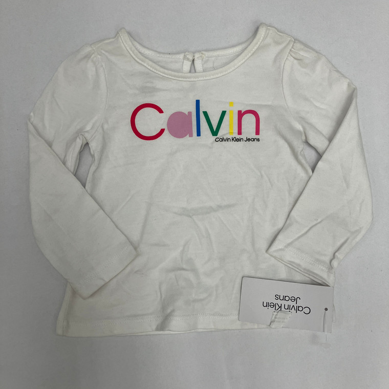 Calvin Klein Logo Long Sleeve 12 mth