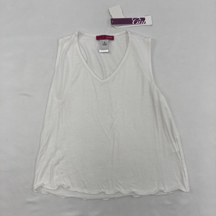 Aqua Basic White Tank Large