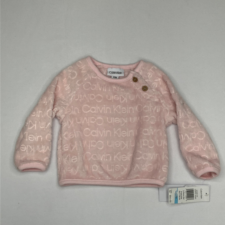 Calvin Klein Debosse Rose Top 6-9 mth