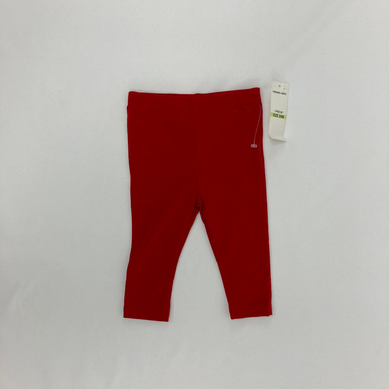 Kids Headquarters Red All Over Leggings 3-6 mth