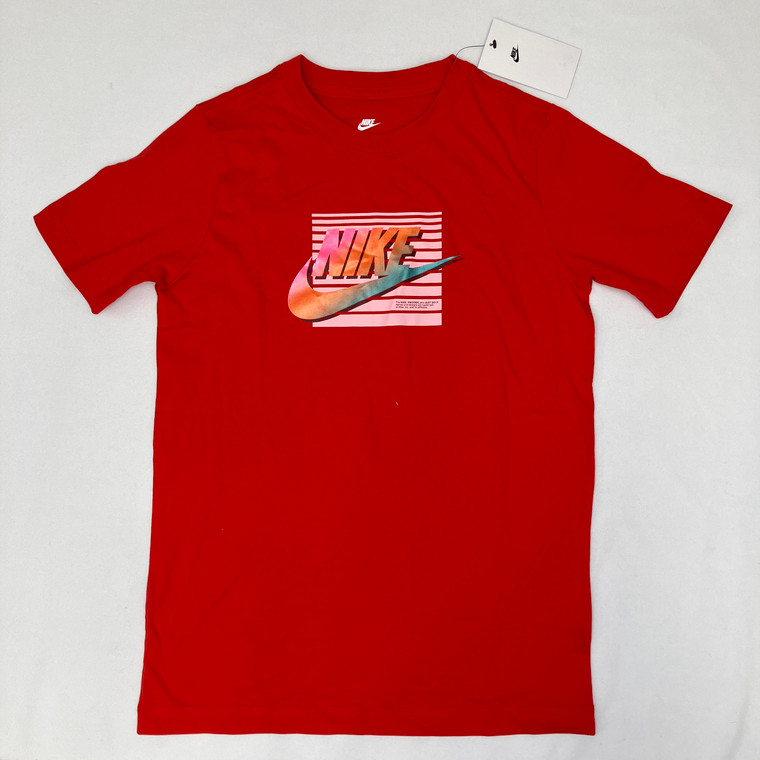 Nike Red Logo Tee Large
