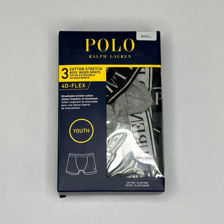 Polo Ralph Lauren 4D-Flex Briefs 3-Pk L