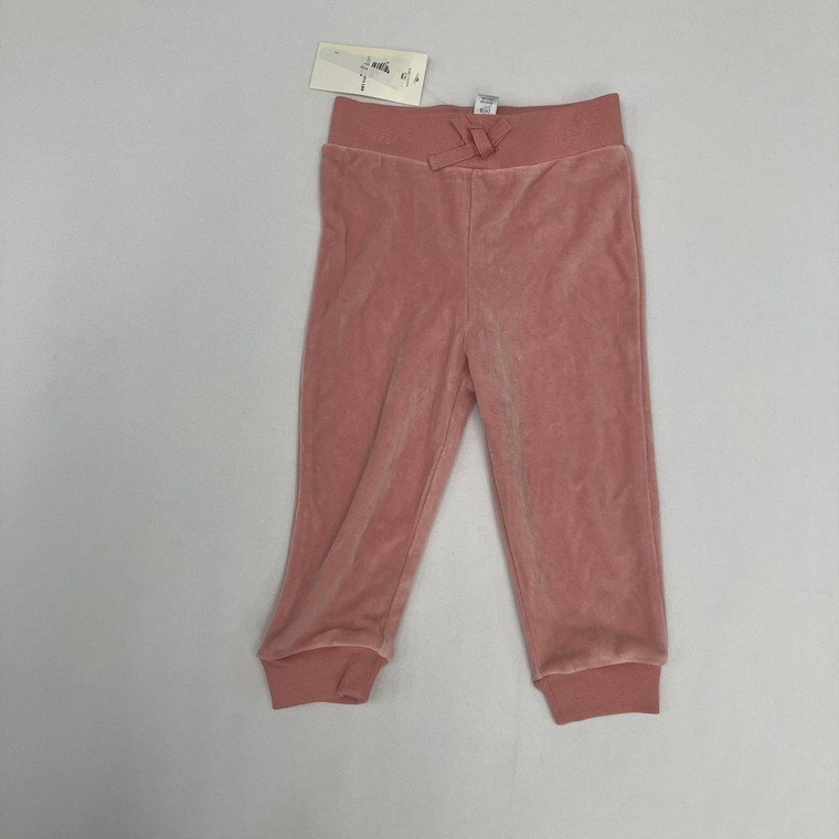 Ralph Lauren Pink Velvet Sweats 18m