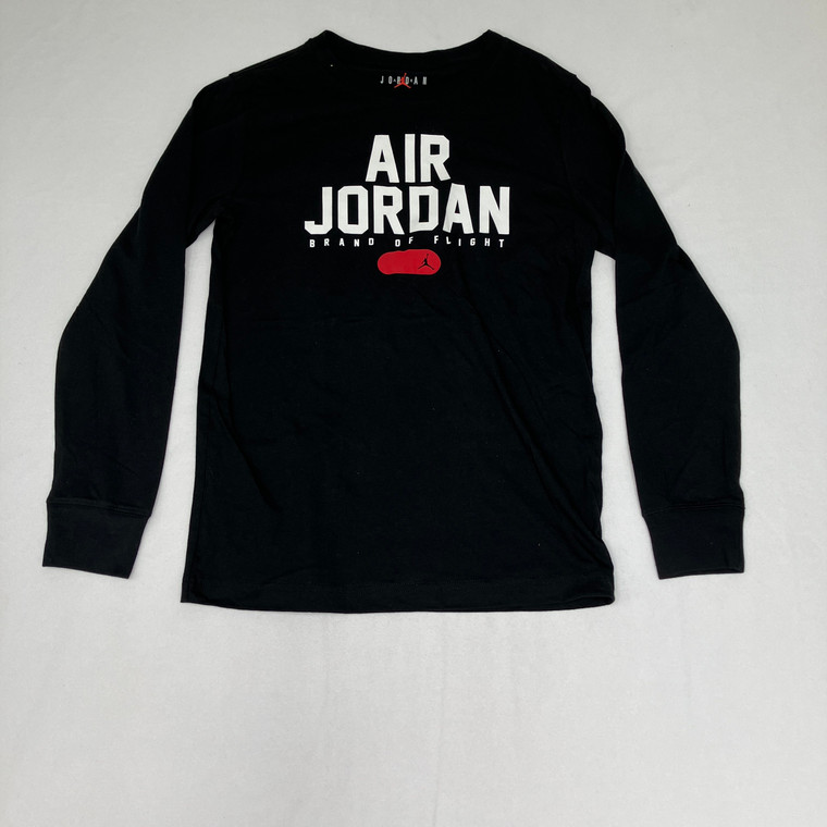 Jordan Black Brand Of Flight Long Sleeve 12y L