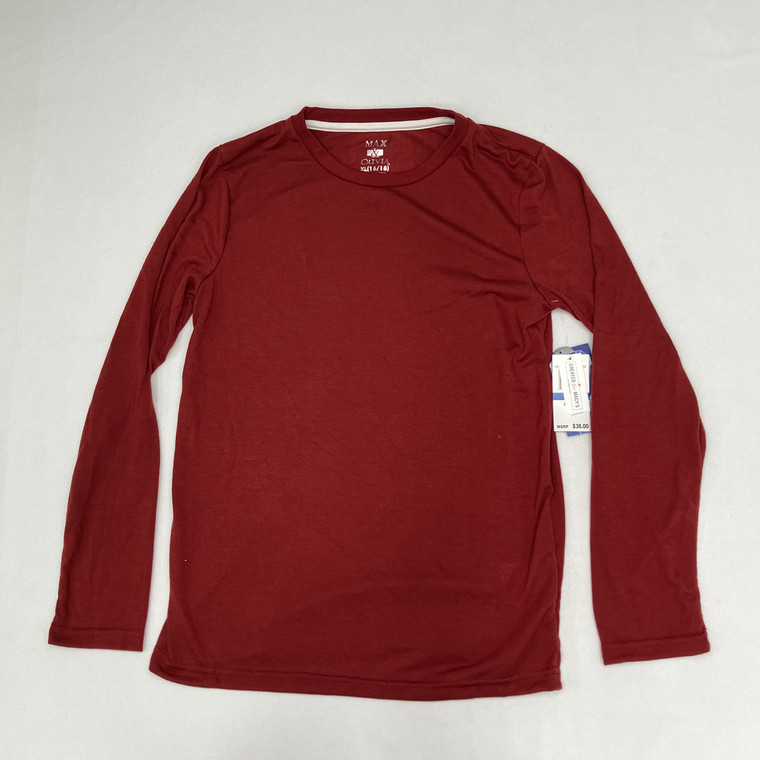 Max & Olivia Red Long Sleeve T-Shirt XL (16-18)