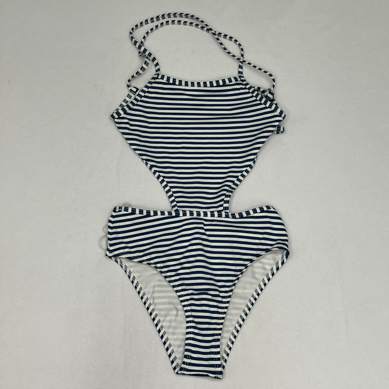Splendid Striped Cutout One Piece 8 Yr