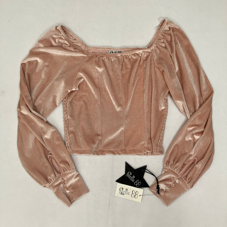 トップス stella88 Stella 88 Pink Velvet Top L