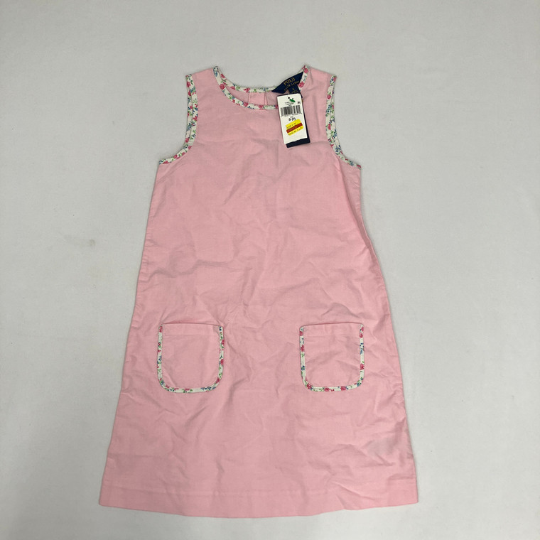 Ralph Lauren  Pink Floral Dress 7yr