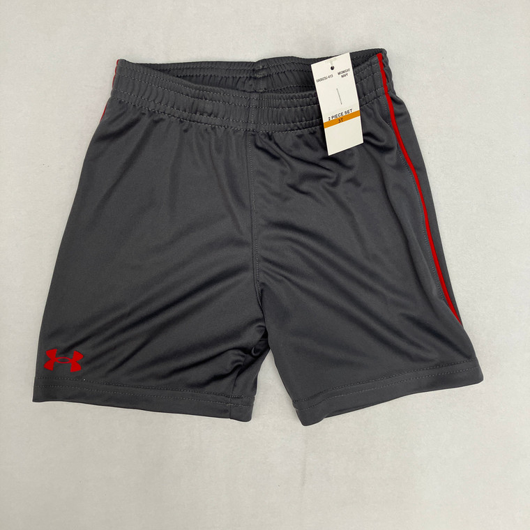 Under Armour Gray Athletic Shorts 3T