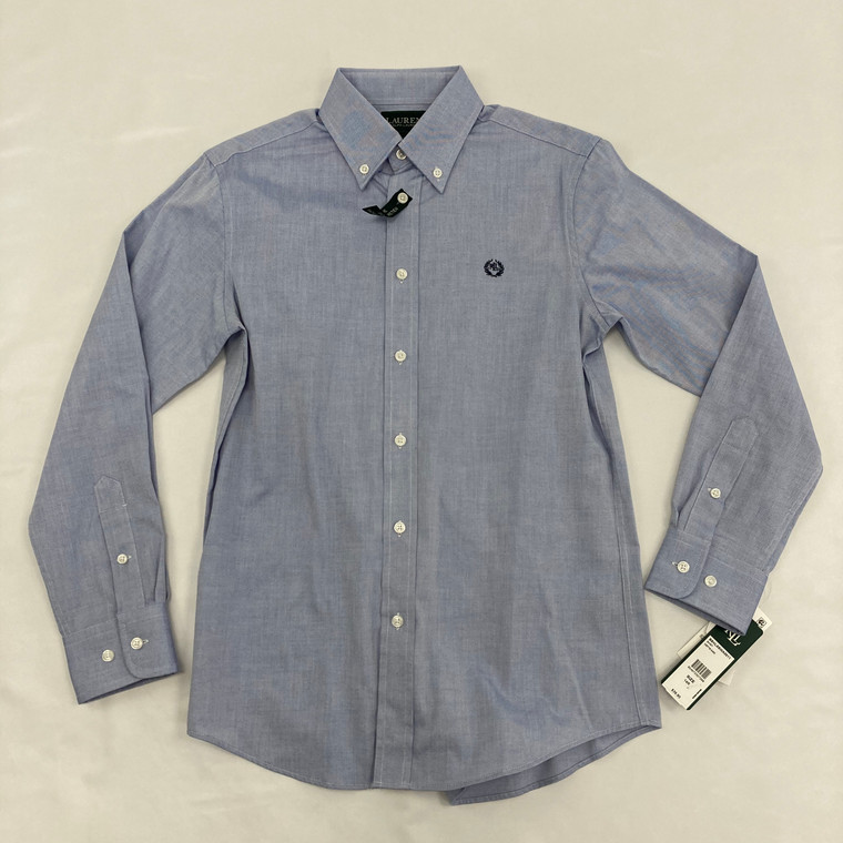 Ralph Lauren Blue  Button Down 14 yr