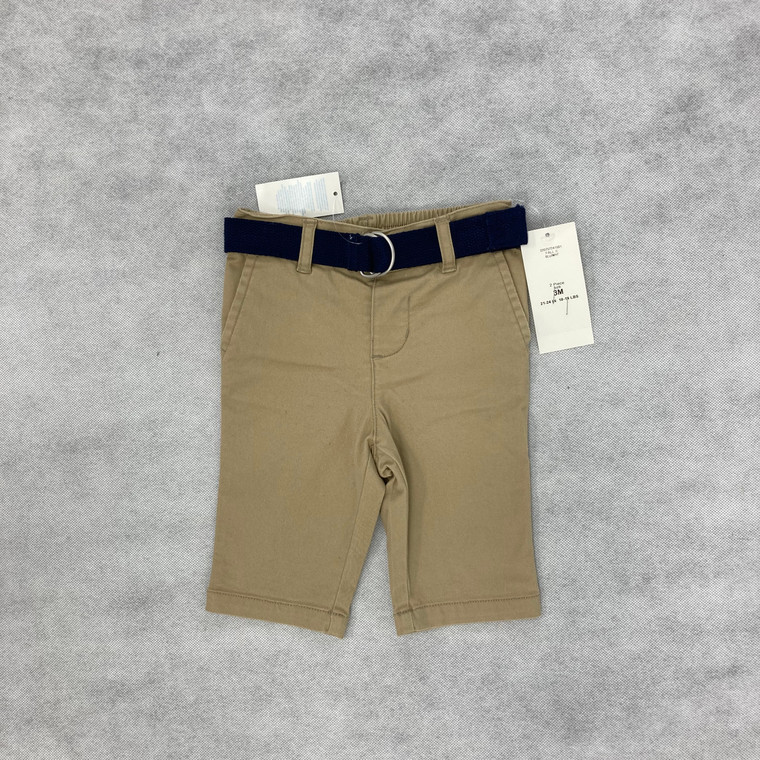 Ralph Lauren Khaki With Navy Belt 3 mth