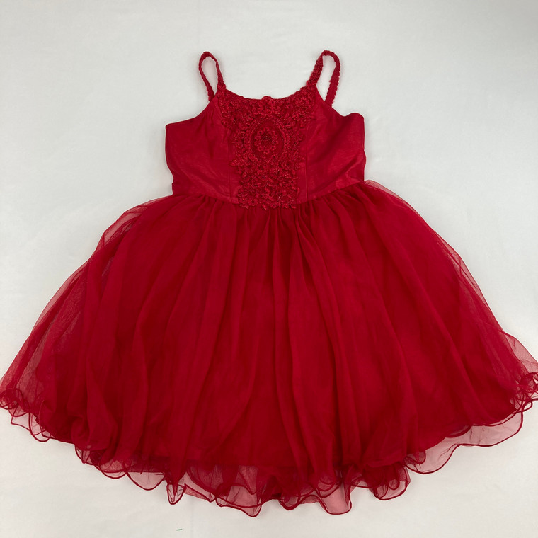 Pink and Violet Red Tule Dress 14 yr