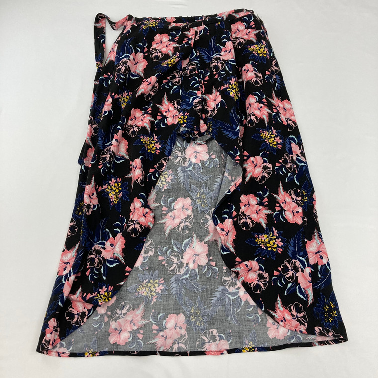 Floral High Low Skirt XL
