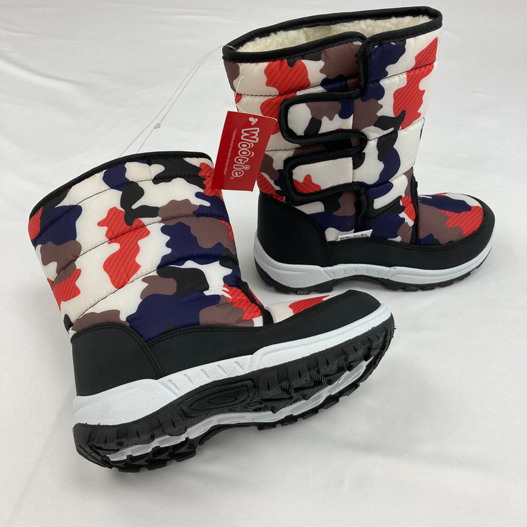 Wootie Camouflage Snow Boots Size 12