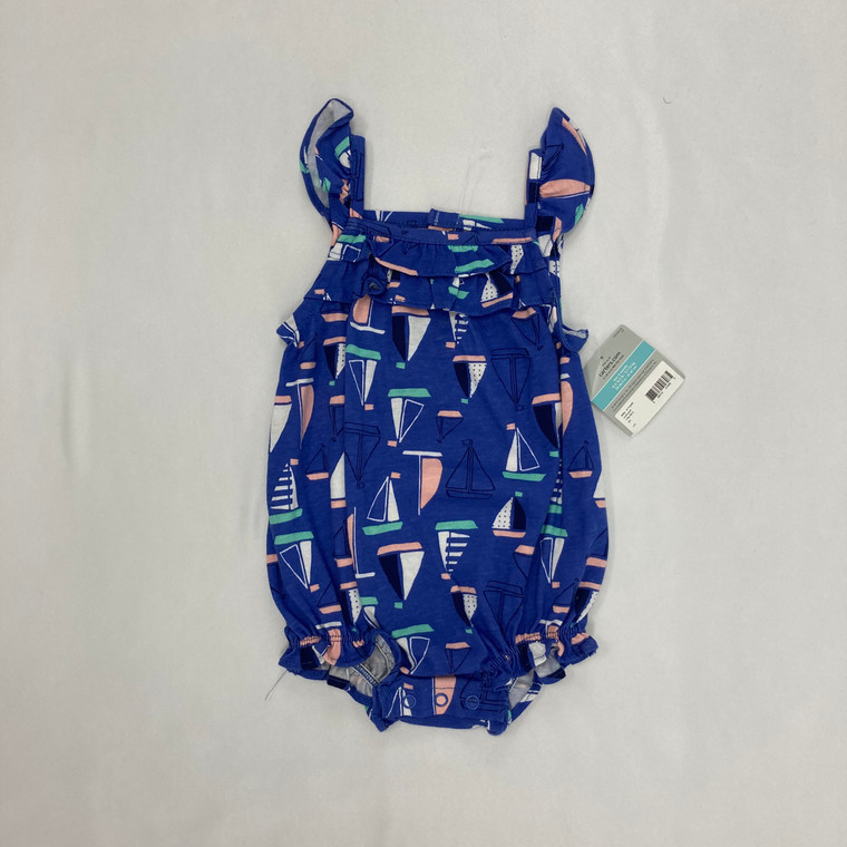 Carters Summer Sailboat 1-pc 6 mth
