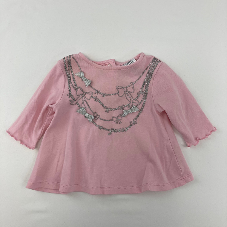 Guess Sparkle Jewelry Shirt 0/3 mth