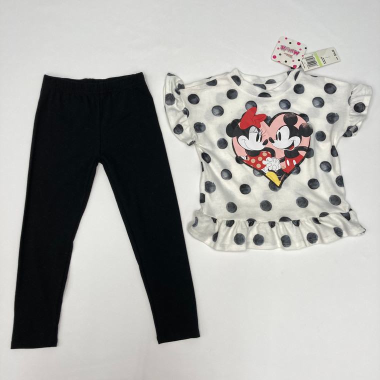 Disney Minnie and Mickey 2-pc 4T