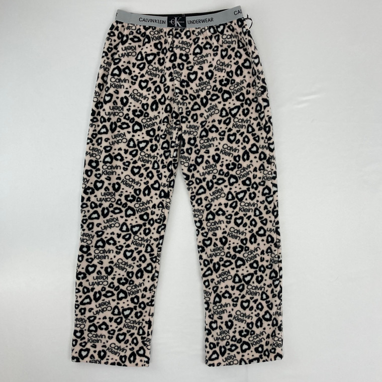 Calvin Klein Cheetah Print Sleepwear M 7-8 yr