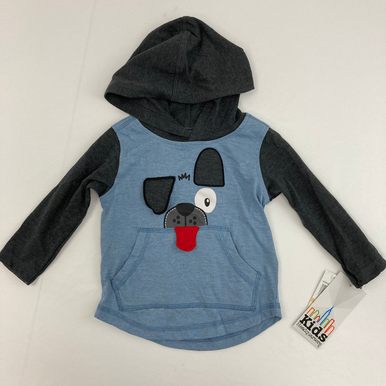 Kids Headquarters Dog Face Hoodie 12 mth