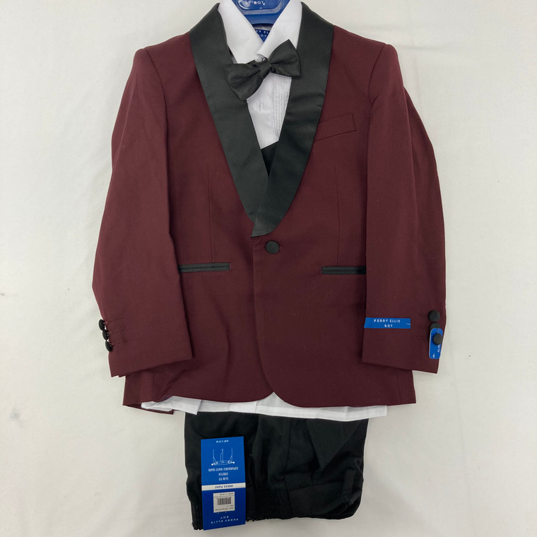 Perry Ellis Boy Shawl Tuxedo 6 yr