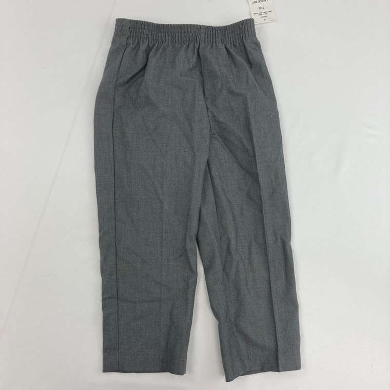 Nautica Solid Gray Dress Pants 3T