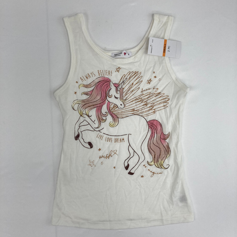 Beautees Unicorn Tank Top Small