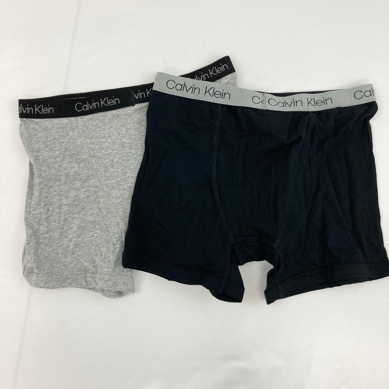 Calvin Klein 2-Pack Cotton Stretch Boxer Briefs Large 12-14 yr