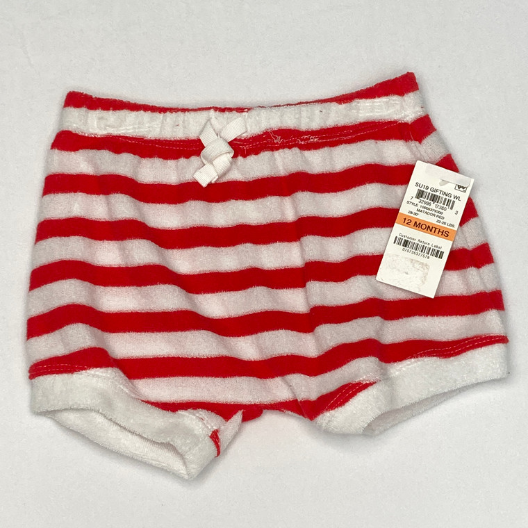 First Impressions Striped Beach Shorts 12 mth A