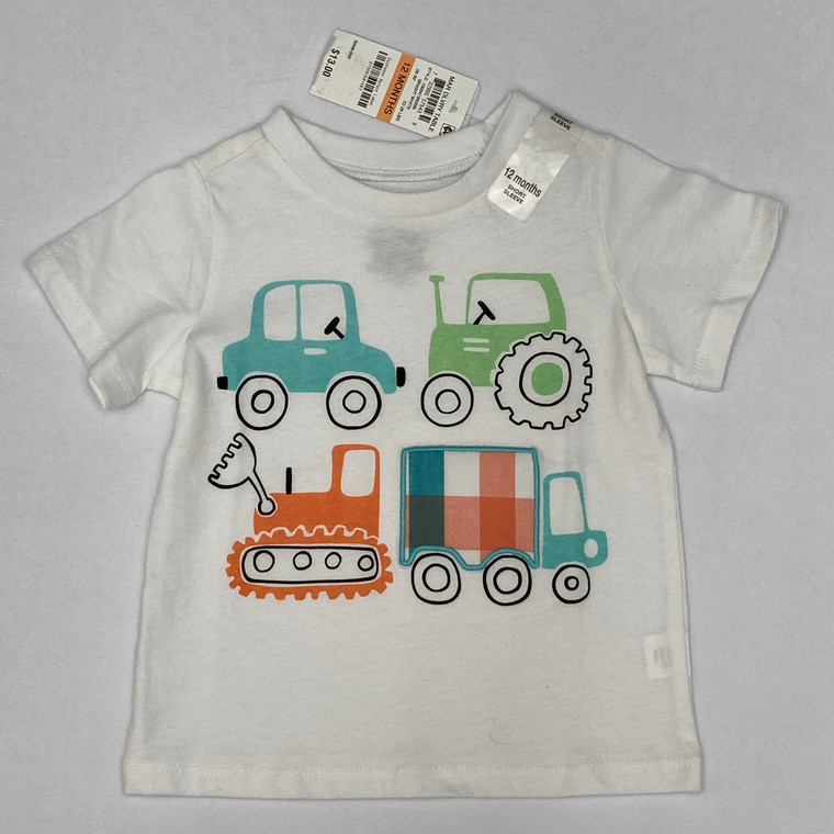 First Impressions Colorful Truck Top 12 mth