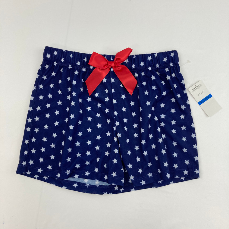 Max and Olivia Stars Pajama Shorts XL 14/16 yr