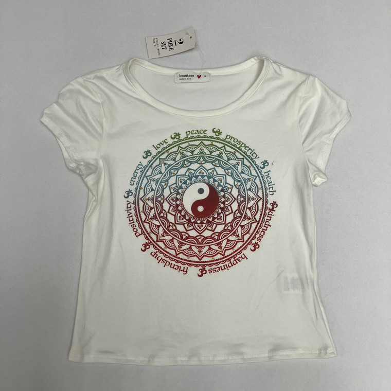 Beautees Love & Peace Tee S