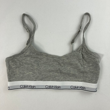 Calvin Klein Solid CK Bra M 8-10 yr - Kidzmax