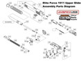 Elite Force/KWC 1911 CO2 Blowback Airsoft Pistol Piston Seal