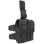 Condor Drop Leg Double M4 Mag Pouch, Black